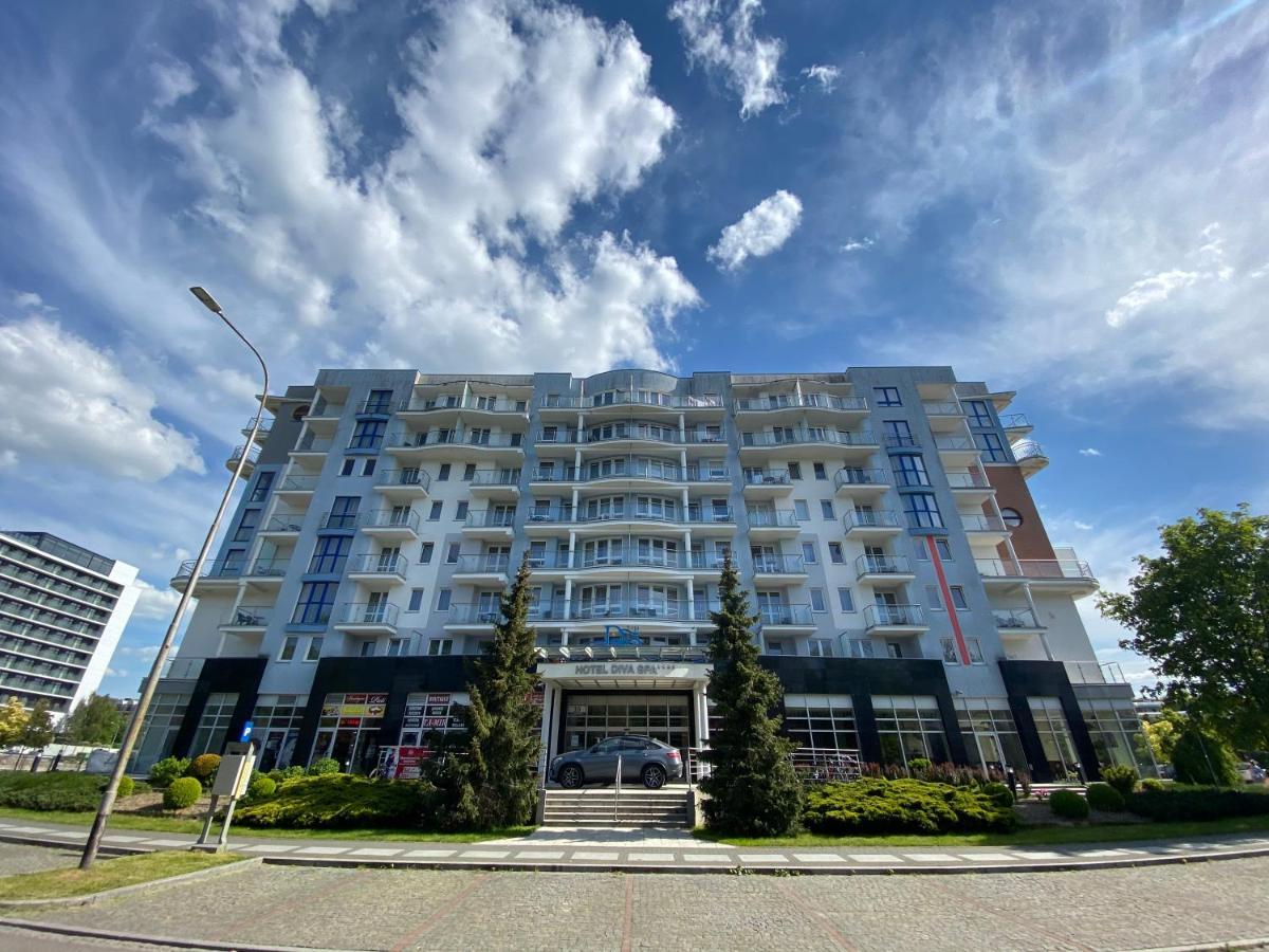 Apartament Prywatny Salon Z Aneksem Kuchennym I Sypialnia W Hotelu Diva Kolobrzeg Dış mekan fotoğraf